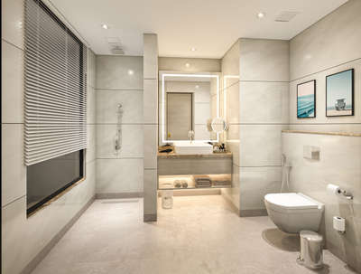 Discover elegance and sophistication with this modern luxury bathroom design. Featuring sleek lines, high-end finishes, and a serene color palette, this space embodies contemporary comfort and style. Perfect for those seeking a spa-like retreat in their own home.

 #BathroomDesigns  #homeinterior  #modernhousedesigns  #luxurydesigninterior  #InteriorDesigner  #Architectural&Interior  #washroomdesign