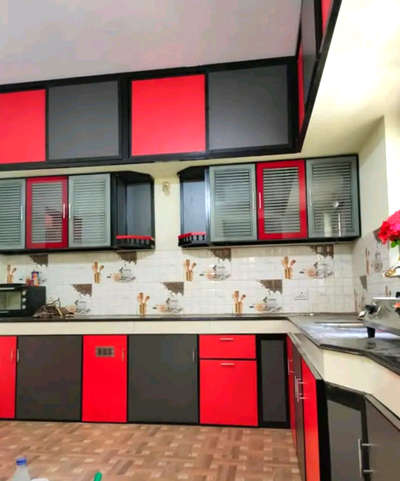 #aluminiumwork #KitchenIdeas #Palakkad #KitchenCabinet