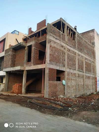 New Construction work#G+2#Residential Building#Scheme 114 indore#RAC INDORE#Er. Sonam Soni