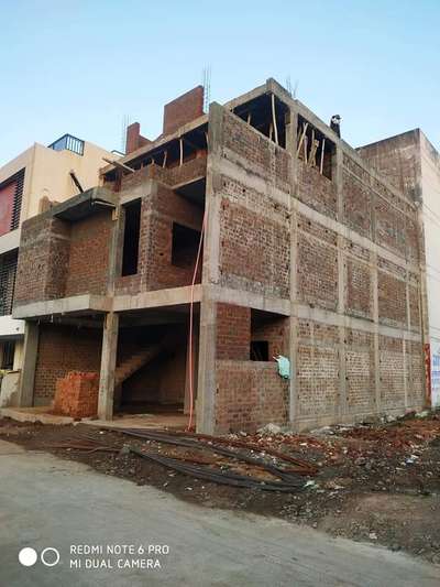 New Construction work#G+2#Residential Building#Scheme 114 indore#RAC INDORE#Er. Sonam Soni