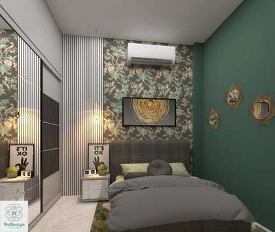 upgrade your wall with wallpapers  #InteriorDesigner #Architectural&Interior #LUXURY_INTERIOR ...