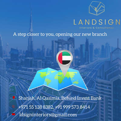 Proudly announcing openning of our new branch

#landsigninteriors #gcc #gccprojects