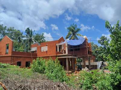 Exposed laterite sotne design 

ongoing project @Chalode