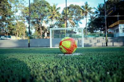 #futsalcourt #footballturf 
#footballfieldconstruction
#sportsinfrastructure
#kerala #football #soccer