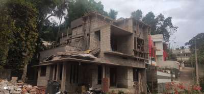 ongoing project in vazhayila #HouseDesigns #permitplan #ADconstruction
