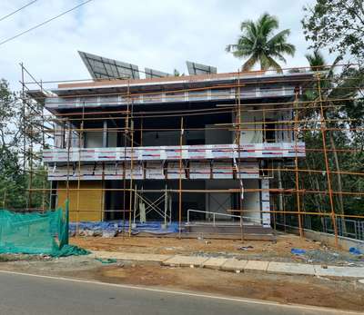 Commercial Project Update ❗️

“The real beauty of the building is seen when the right colours touch its walls.” ❤️

റോയൽ അലുമിനിയം ട്രെഡേഴ്സ്  Supplied ongoing project Aproximate 8000 sqft of Alstrong Aliminium Composite Panels. ACP Shades AL- 805 Baltic Pine (Wooden Series )/ AL - 01 Bright Silver Site @ Co-Operative Agricultural & Rural Development Bank, (CARDB) Karukachal.
 #acp_cladding  #acp_design  #ACPCladding  #exteriordesigns  #glazing