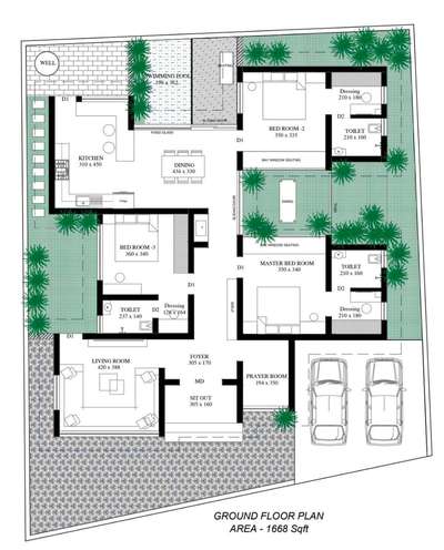 courtyard house #KeralaStyleHouse  #architecturedesigns