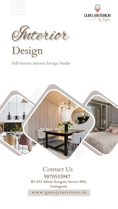 Full - Service Interior Design Studio 
#gurujiinteriors
.
Guru ji interior
By Raghav
Call - 9870533947 ,7303111335
#gurujiinteriors
#Interiordesign #luxuryhomes
#PerfectInterior #homedecore