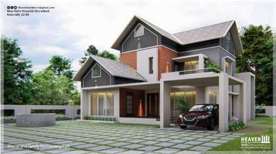 #KeralaStyleHouse  #3danimation  #kolopost  #exterior_Work  #new_home