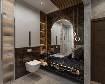 Washroom design in 3ds max 
 #3drenders #High_Quality #standard #renderlovers