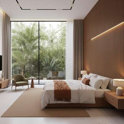 Bedroom interior 
 #Contractor #ContemporaryHouse #HouseConstruction 
Residential project