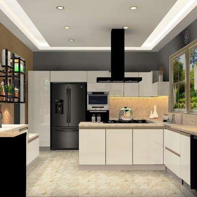 #ModularKitchen #falseceilingdesign