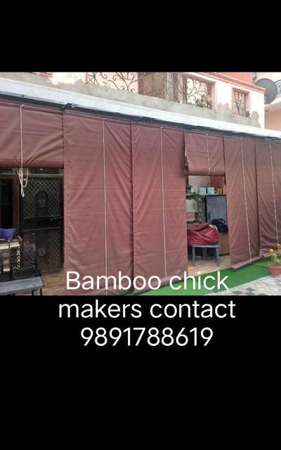 bamboo chick makers contact number 9891 788619 Mayapuri Delhi India