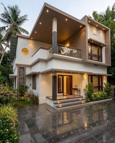 #ContemporaryHouse  #ContemporaryDesigns  #boxtypehouse  #boxtypeelevation  #pastelcolors