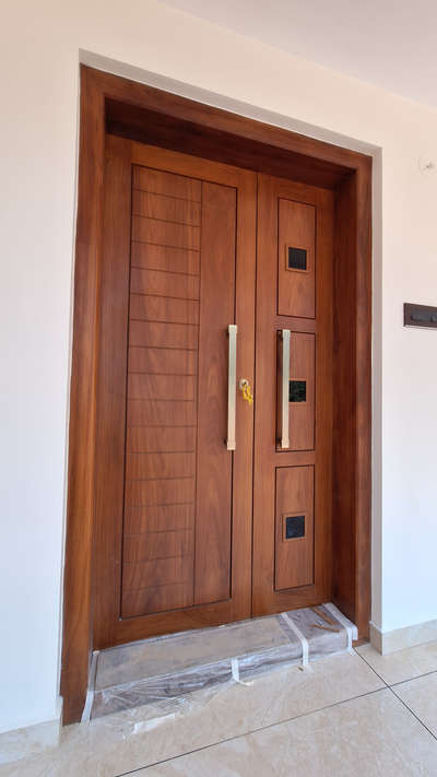 # main door ##
teak wood