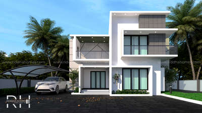 2006sq.ft Residential Building  #3BHK #architecturedesigns #InteriorDesigner #residentialprojectmanagement #HouseDesigns #ElevationHome
