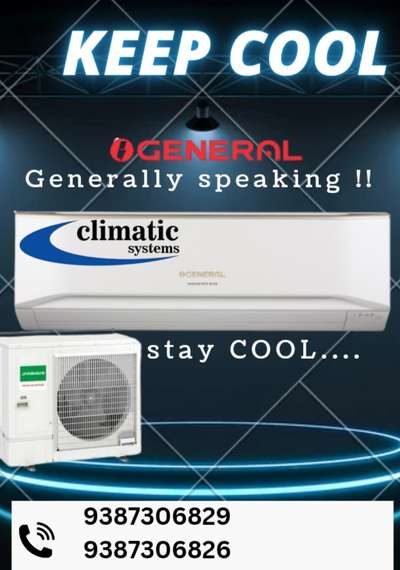 Generaly speaking
Hot is now Kool...!!

OGeneral AC

#Architects
#architectsinkerala
#InteriorDesigners

#Engineers
#Builders #BuildersInKerala
#CivilEngineer 
#Contractor #Homemakers
#Newhomes
##Smallrooms
#Bigrooms
#Bedrooms
#Apartments
#Highrisebuildings
Split AC, VRF, Cassette AC
 
Koloapp users..welcome.

KEEP COOL