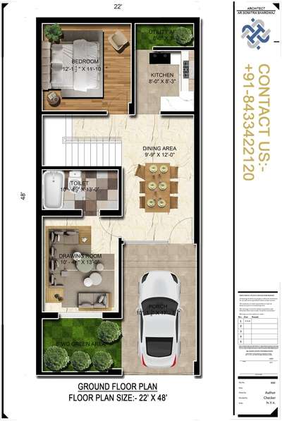 Floor Plan for 22' X 48' in dimensions
.
.
.
.
#FloorPlans #SingleFloorHouse #floorplsns #Flooring #FlooringDesign #FlooringDesign