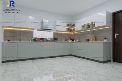 #ClosedKitchen  #ModularKitchen  #KitchenIdeas  #LargeKitchen  #SmallKitchen  #kitchen3ddesign  #kitchen3drender  #islandkitchen