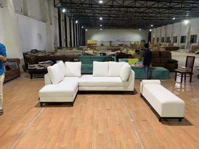 white colour sofa