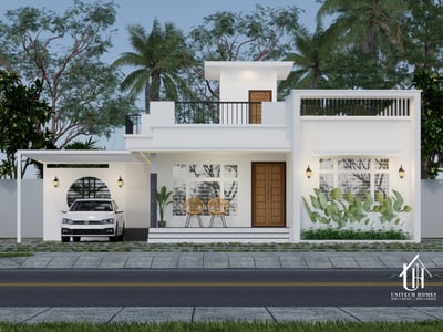 Designs by Civil Engineer UNITECH HOMES, Ernakulam | Kolo