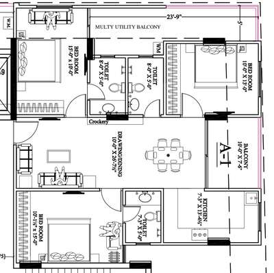 3 bhk interior design required