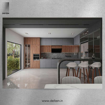 Transform your cooking space into a modern marvel with our sleek and stylish modular kitchen design. Feast your eyes on this captivating 3D render that brings together form and function in perfect harmony. #InteriorDesigner #KitchenInterior #architecturedesigns #Architectural&Interior #HouseConstruction