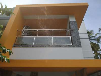 #seating charupadi  #balcony  #stainless steel  charupadi  #charupadi  #glass charupadi  # glass design  #balcony design