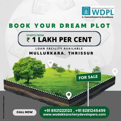 Are you looking for the perfect canvas to build your dream home or invest in a profitable property? Look no further! We are delighted to present an extraordinary opportunity to you.

Call now : +91 8921222123, +91 8281245499
Visit our Website : www.wadakkancherydevelopers.com

#plots #realestate #investment #property #residential #residentialplots #plotsforsale #home #smartcity #land #properties #dholerasir #commercial #dreamhome #flats #dholerasmartcityphase #investmentindholera #greenfieldsmartcity #realtor #bhk #plot #realestateagent #dholerasmartcity #house #commercialplots #residentialplotsindholera #luxury #islamabad #villas #booknow