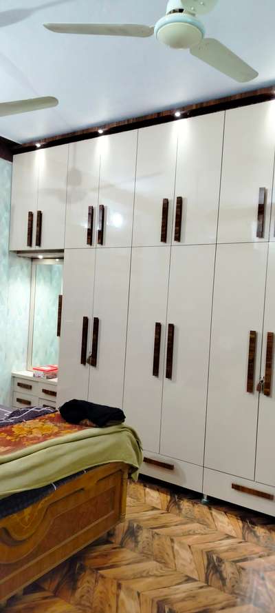 We have made this cupboard and the handles which are visible are also made of ply.  #cupboards