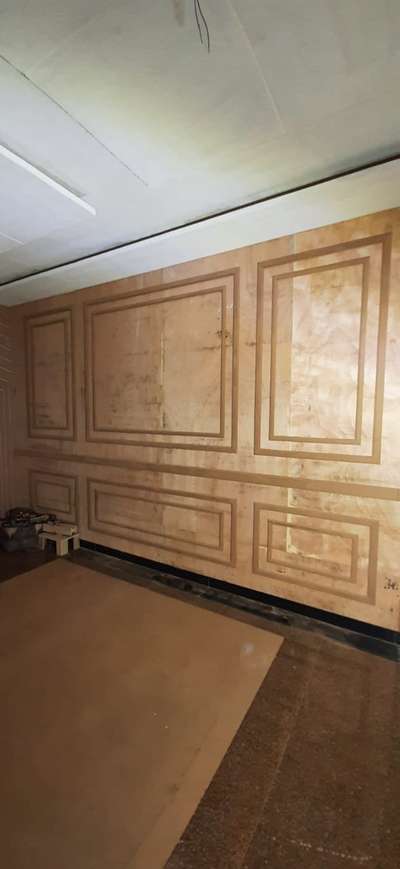 #wall paneling #Veneer design