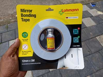 #mirrorcladding #mirrorbonding #mirrortape #lohmann #madeingermany #glasstape