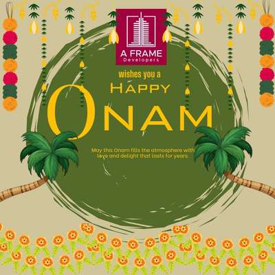 A Frame developer's wishes you a Happy Onam🌼🌼🌼🌼