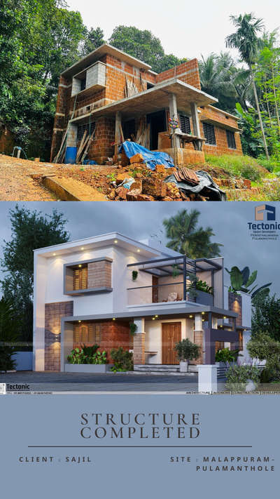 for plan & 3D contact us on : 860_664_9425 
structure completed 
#ElevationHome  #ElevationDesign  #TraditionalHouse  #modernhome  #sloperoofbeauty  #Malappuram  #KeralaStyleHouse  #HouseDesigns  #laxuary  #exterior_Work  #HouseRenovation  #HouseRenovation  #InteriorDesigner