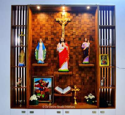 Spirituality begins from the space we create not from blocks of bricks.
Contact:9567293355
#interiordesigning #woodworking
#cladding #god #jesus #cross #lights #warm #peace #spirituality #interiordesign #keralainteriordesign #interior ##creativevibes