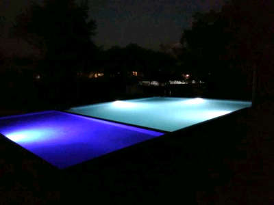 swimming pool by us at Devine farms Indore .