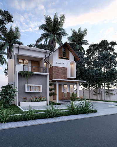 5  സെൻ്റിൽ ഡിസൈൻ ചെയ്ത 3 ബെഡ്റൂം വീട്. Total area 1250 sqft. #kerala_architecture #homedesign #exteriordesigns