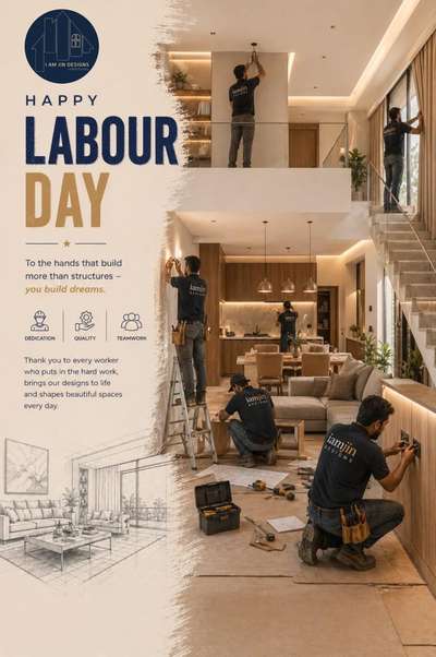You build. We design. Together, we create.
Happy Labour Day.
