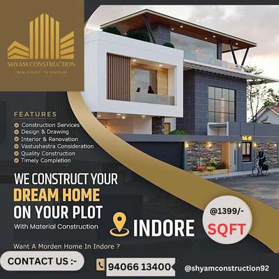 A premium bunglow Construction with material @1399 🏗️ 🏠


 #bunglow #dreams #dreamhouse #sweethome #qualiyservice #qualityconstruction #construction #constructwithmaterial #focusonquality  #indore #home #bunglow #bunglowdesign #cleanistcity #constructionsite #constructionmaterials #heavymaterial #rawhouse #building #architecture  #premiumquality #premiumconstruction  #ultratech #design #indorecity