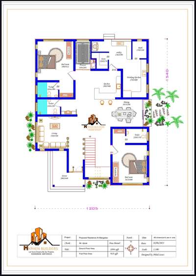 #KeralaStyleHouse #IndoorPlants #FloorPlans #MrHomeKerala #exterior_Work #Kannur #Kasargod #kannurdesigner