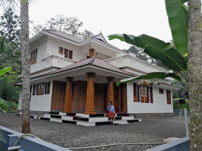 Residential building for Mr. Hari, Madappally. #residenceproject #TraditionalHouse #traditionalhousedesingkerala