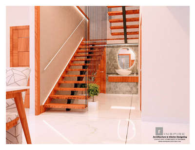 staircase design  
.
 #StaircaseDecors #InteriorDesigner #StaircaseDesigns #LivingroomDesigns #diningroomdecor #residenceproject #HomeDecor