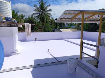 Terrace waterproofing #putreatment #PU_coating_terrace