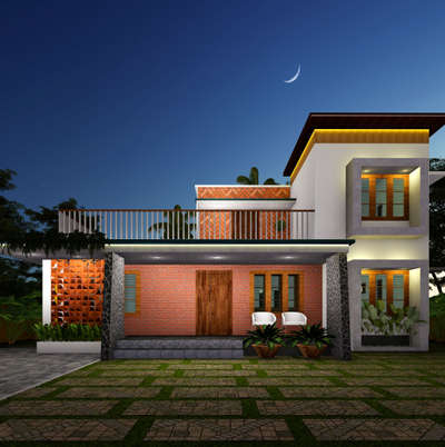 Exterior ✨
.
.
.
.
.
.
.
.
#exterior_ #keralahousedesigns #homedesignkerala #architecturedesigns