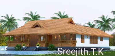 #കേരളീയ മാതൃകയിൽ തയ്യാറാക്കിയ 4 bed room Nalukettu 2350 Sqft  #