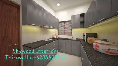 Modular kitchen 3d..