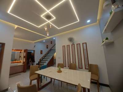 #diningarea #FalseCeiling #profilelight