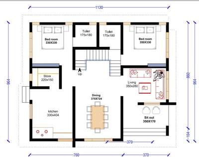 cellar plan... half area cellar and half area ground floor// 
🔸line to line walls