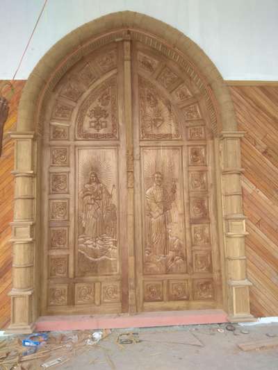 Main Door for Catholic Church Mannar