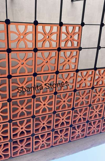 ongoing Jaali site



#jaali #interior #wall cladding #natural stones #compound #clay #jaali work